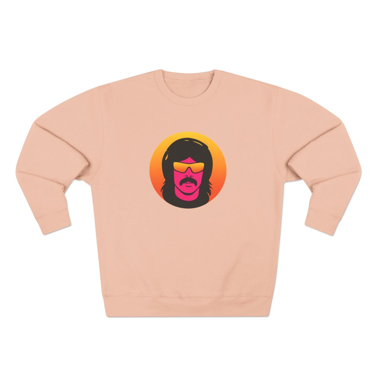 Dr Disrespect Retrowave Synthwave Sweatshirt - alternate angle 5, merchandise