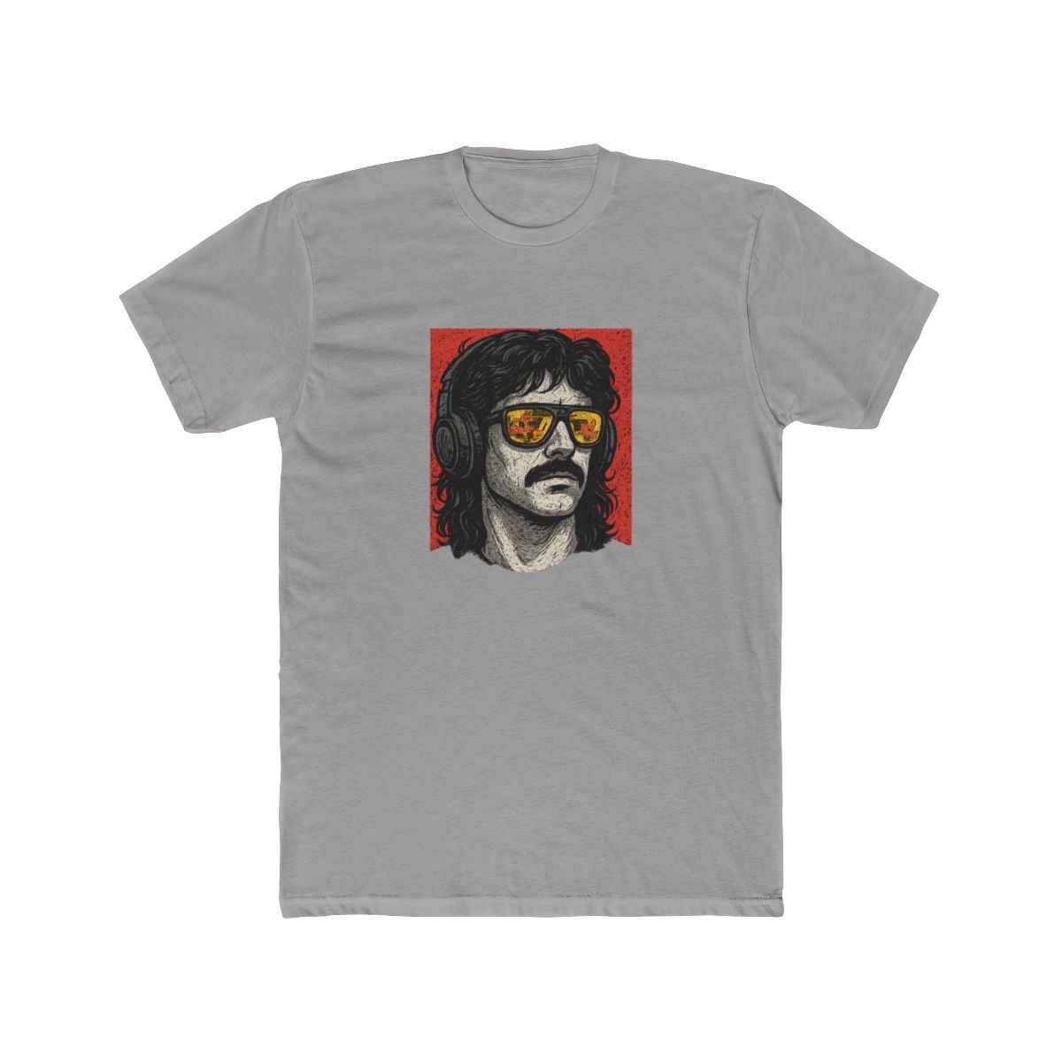 Retro Gamer Streamer Portrait Graphic T-Shirt