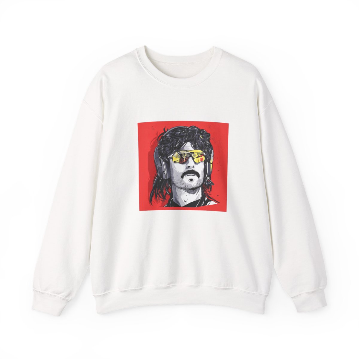 Dr Disrespect Merch Dr Disrespect Hoodie Hoodies (Black, 2XL) - alternate angle 4, merchandise