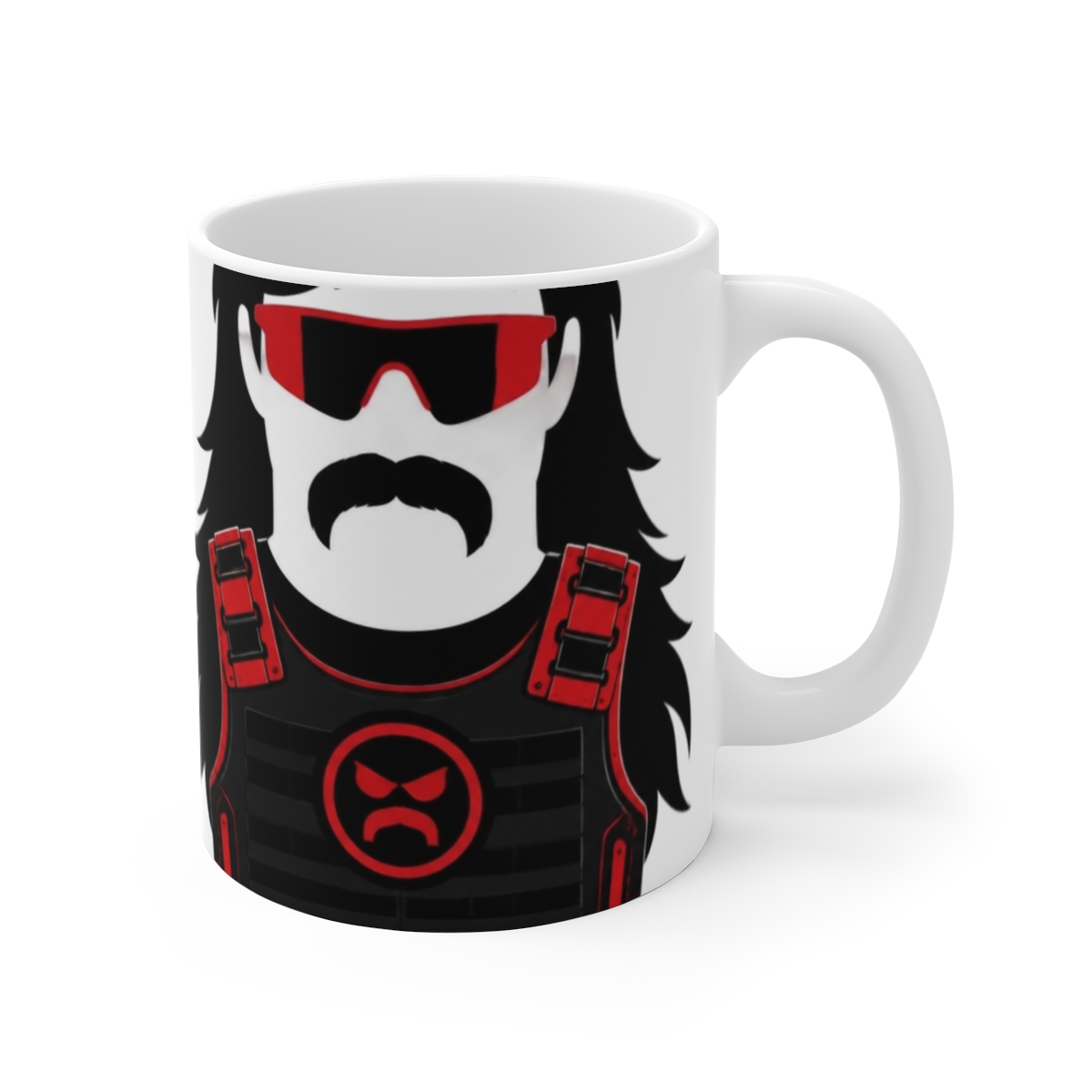 Dr Disrespect "Disrespect the Game" White Mug