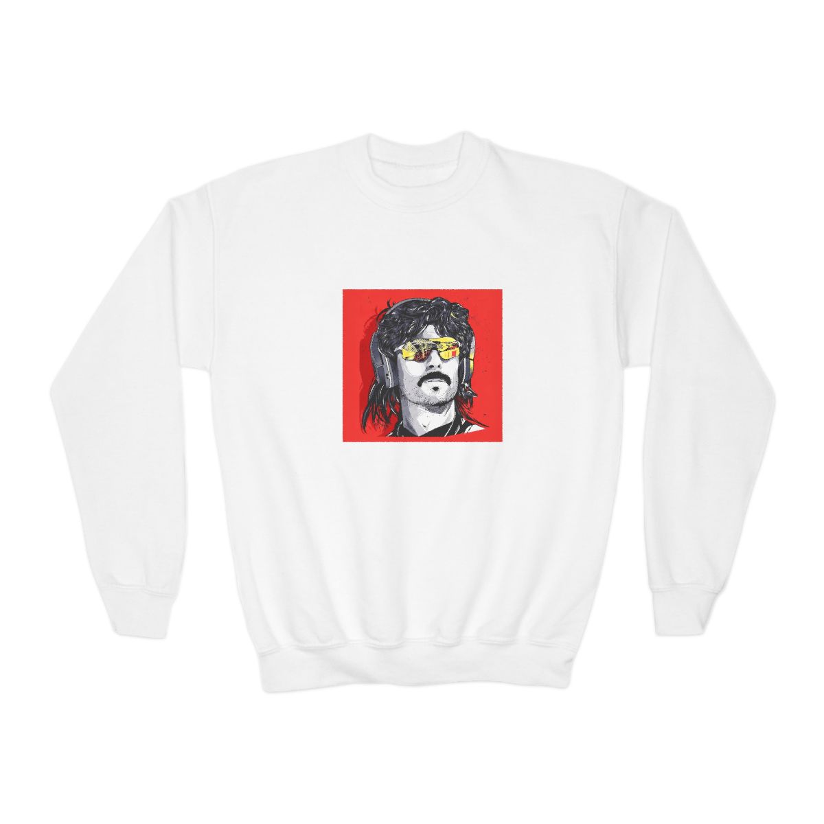 Dr Disrespect Merch Dr Disrespect Hoodie Hoodies (Black, 2XL)