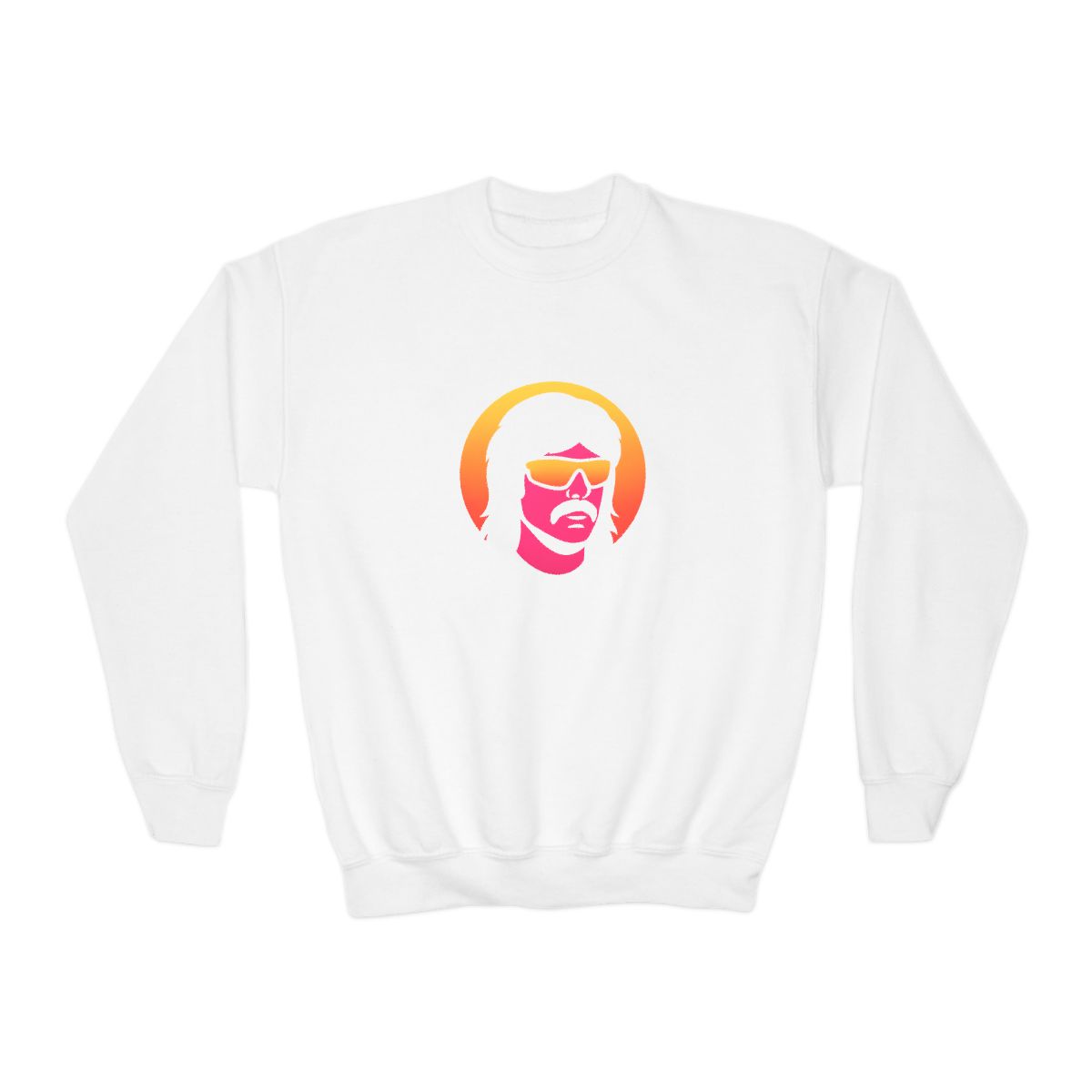Dr Disrespect Retrowave Synthwave Kids Sweatshirt