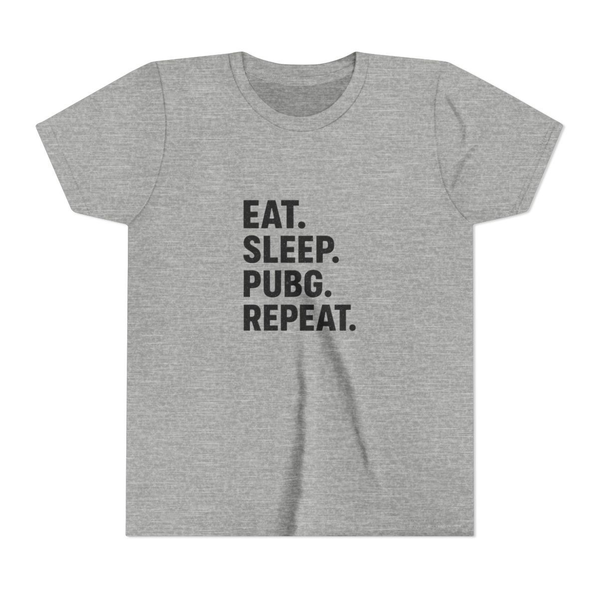 Eat Sleep PUBG Repeat - Player's unknown Kids T-Shirt - alternate angle 2, merchandise