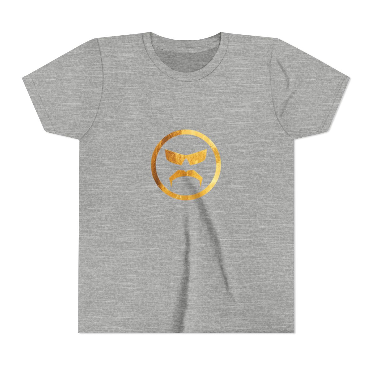 Gold Dr Disrespect Classic. Kids T-Shirt - alternate angle 2, merchandise