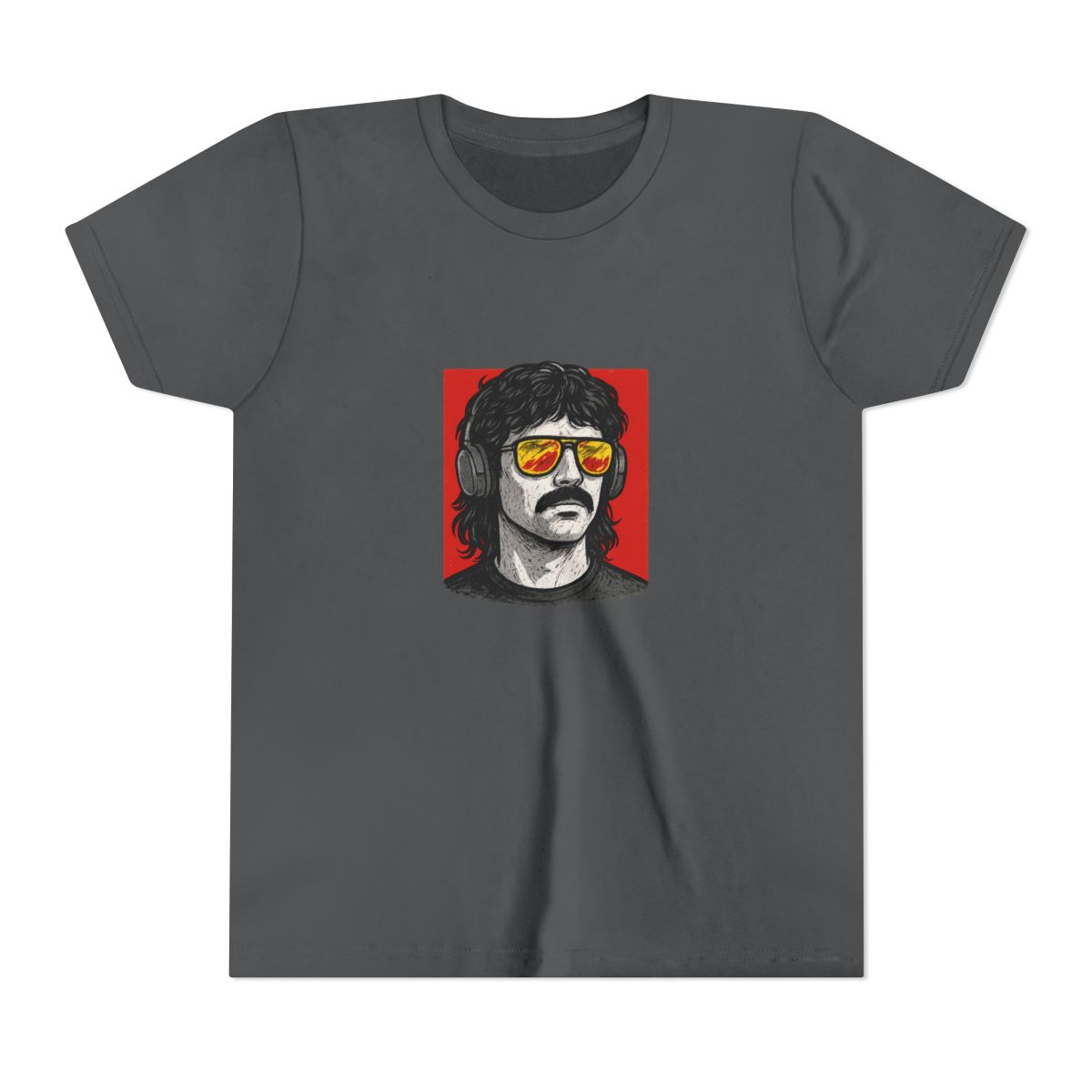 Hilarious Meta T-Shirt Obsession Graphic Kids Tee - alternate angle 4, merchandise
